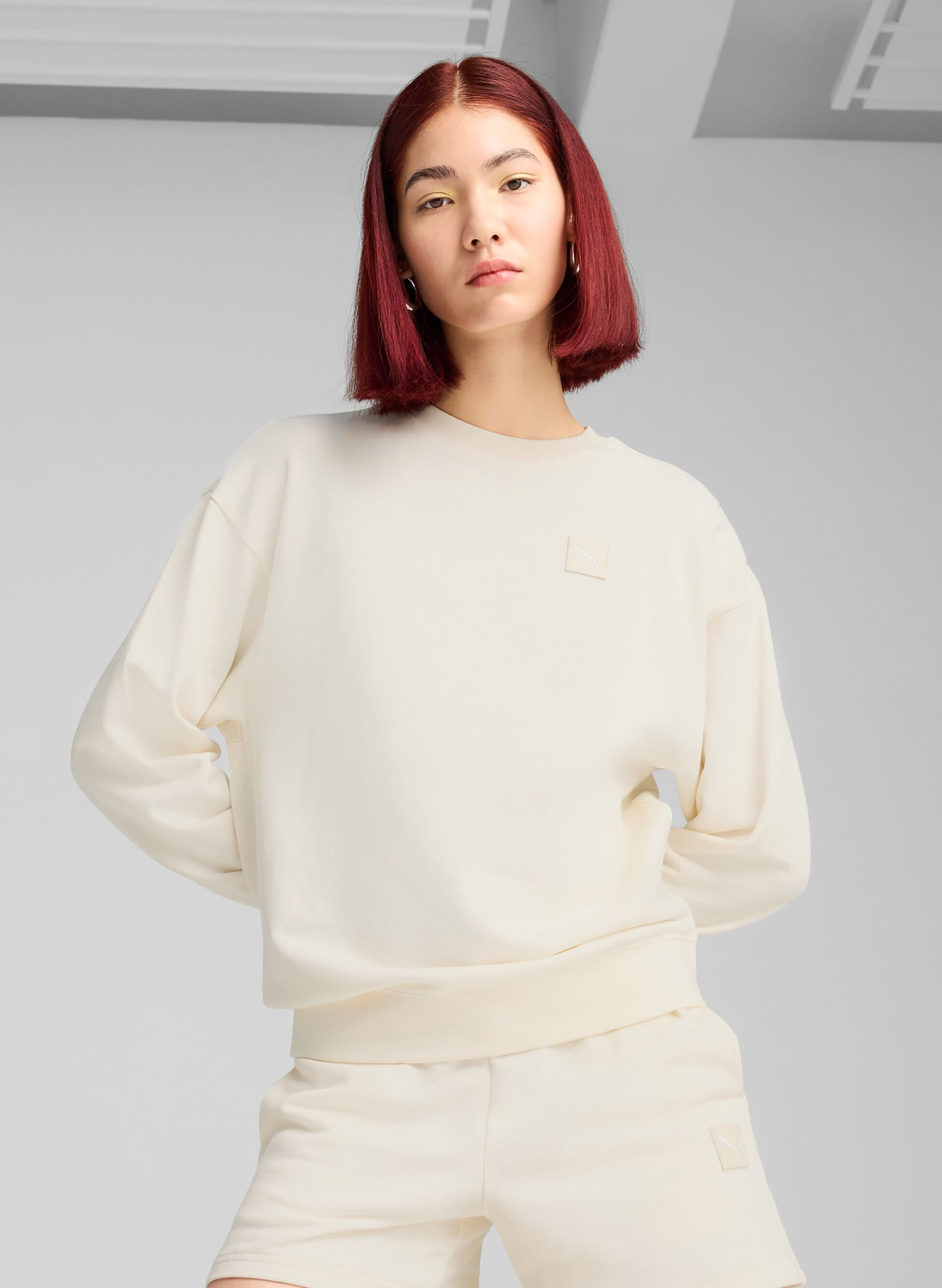 FELPA GIROCOLLO ESSENTIALS ELEVATED
