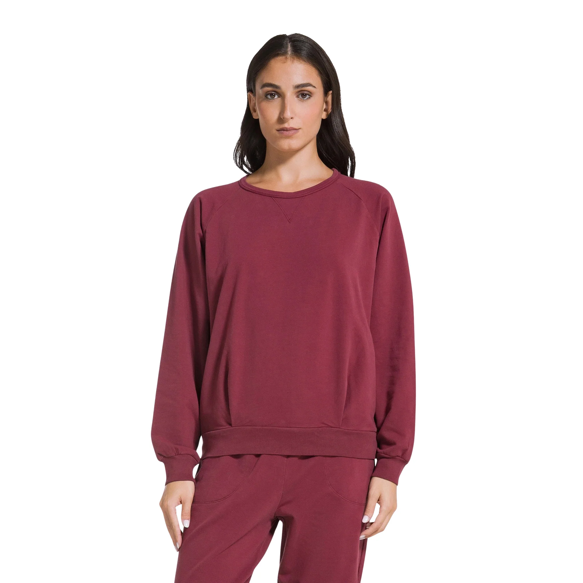 DEHA FELPA GIROCOLLO STRETCH — Animasportiva