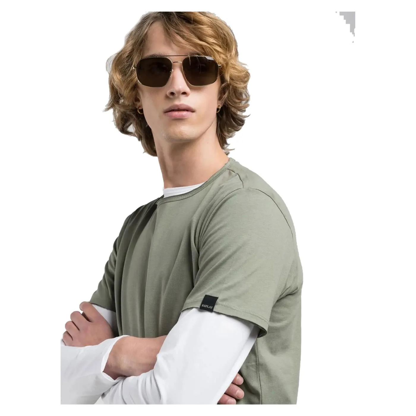 REPLAY T-SHIRT GIROCOLLO COTONE — Animasportiva
