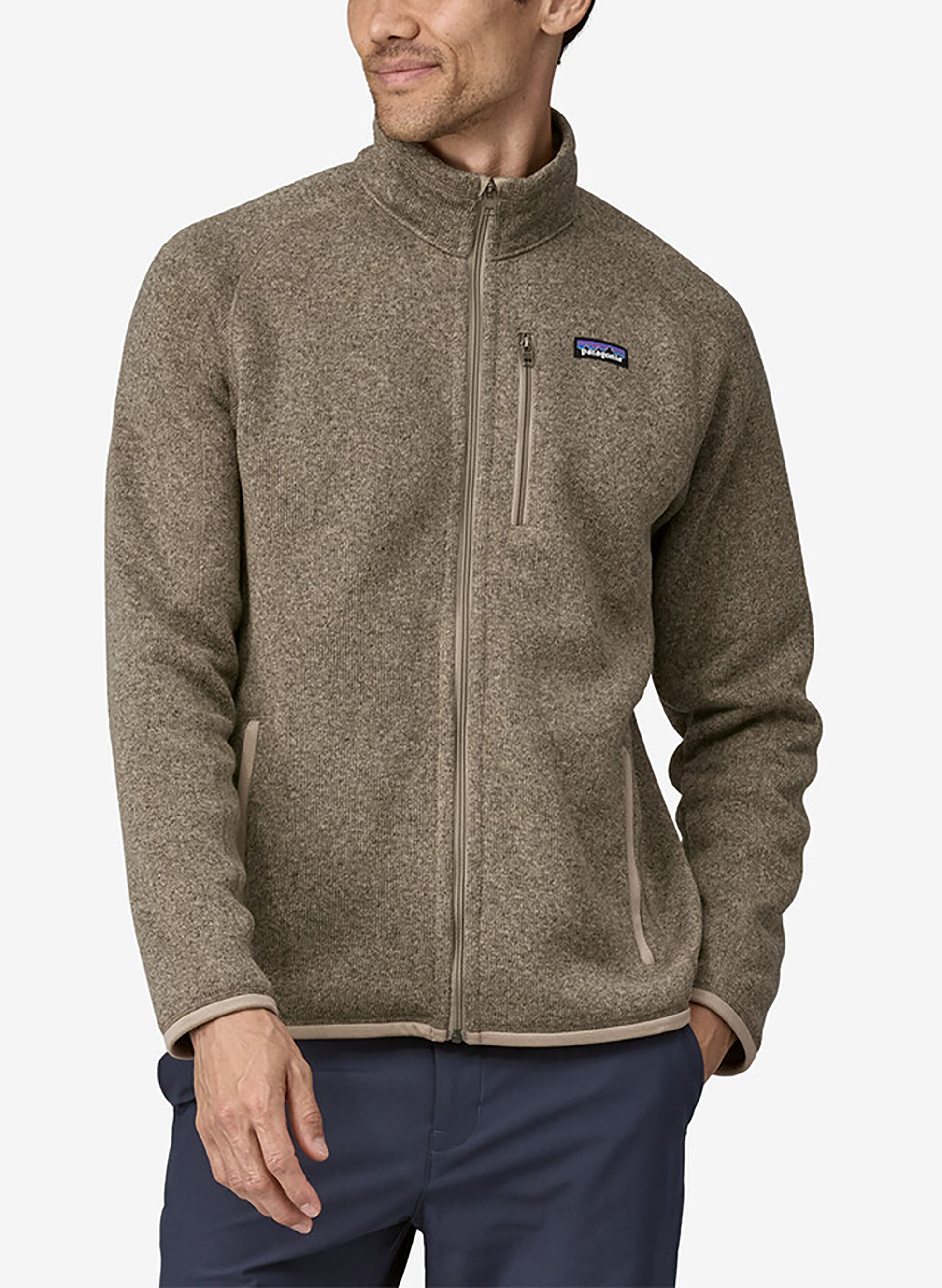 FELPA IN PILE FULL ZIP BETTER SWEATER