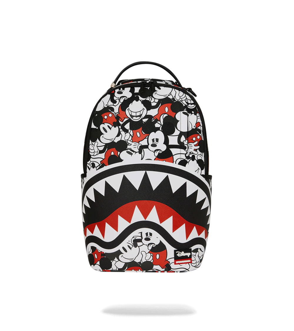 BACKPACK SPRAYGROUND DISNEY MICKEY CRAMMED BLACK UNISEX