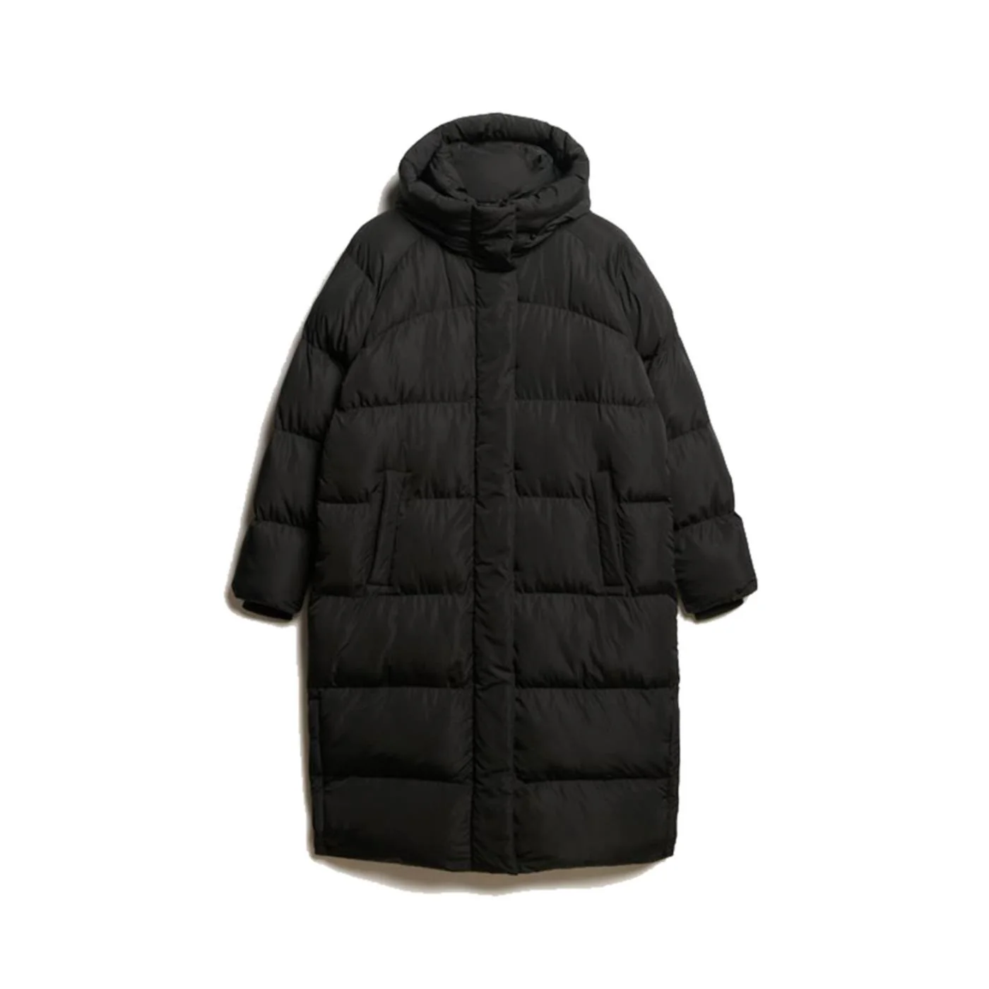SUPERDRY LONGLINE HOODED PUFFER W