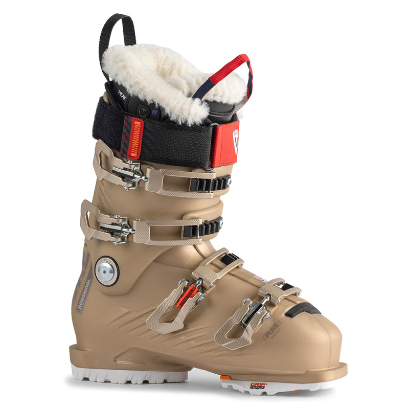 ROSSIGNOL - SCARPONI SCI PURE PRO HEAT GW - METAL GOLD
