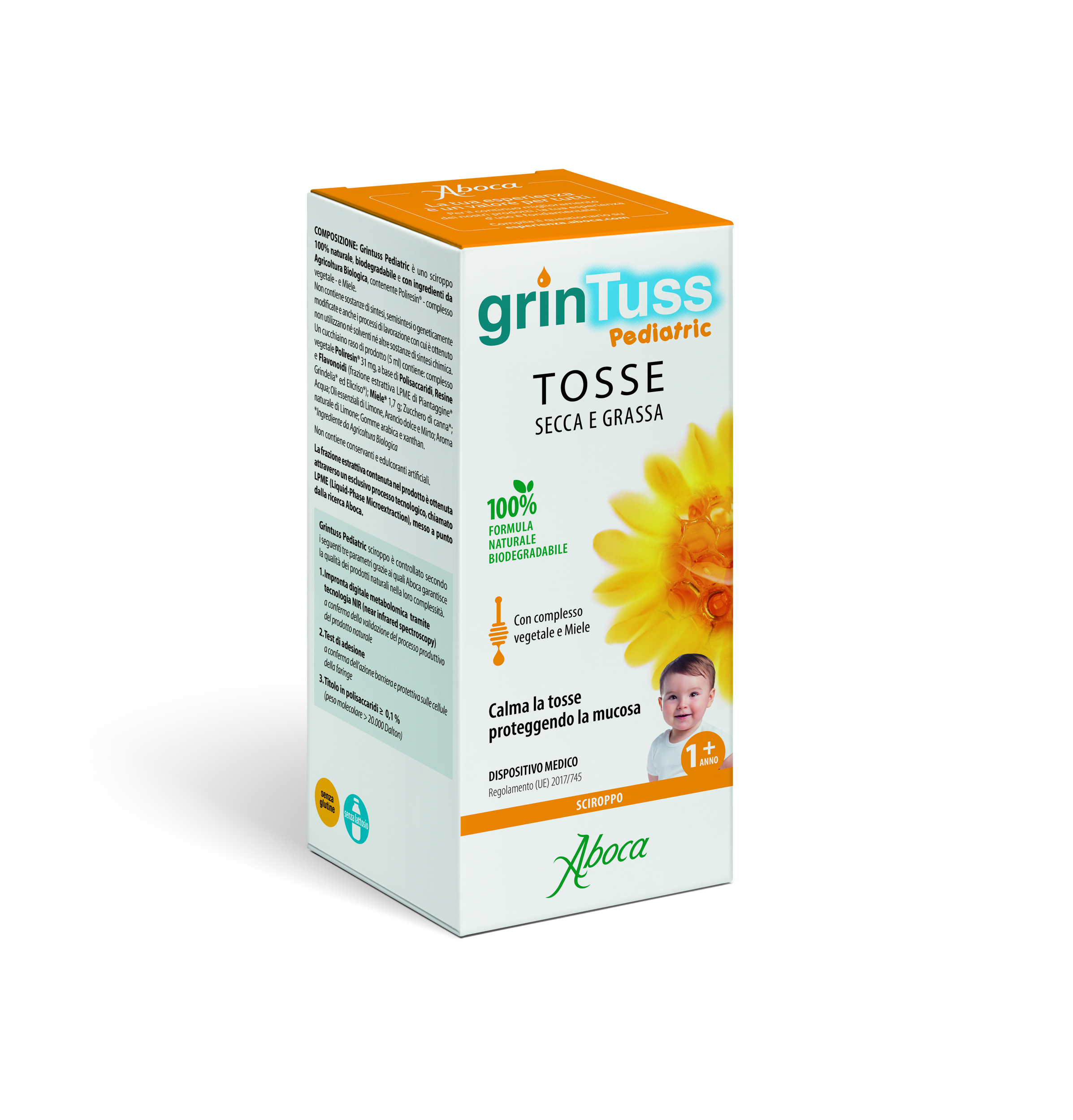 ABOCA GRINTUSS SCIROPPO PEDIATRICO 180 G