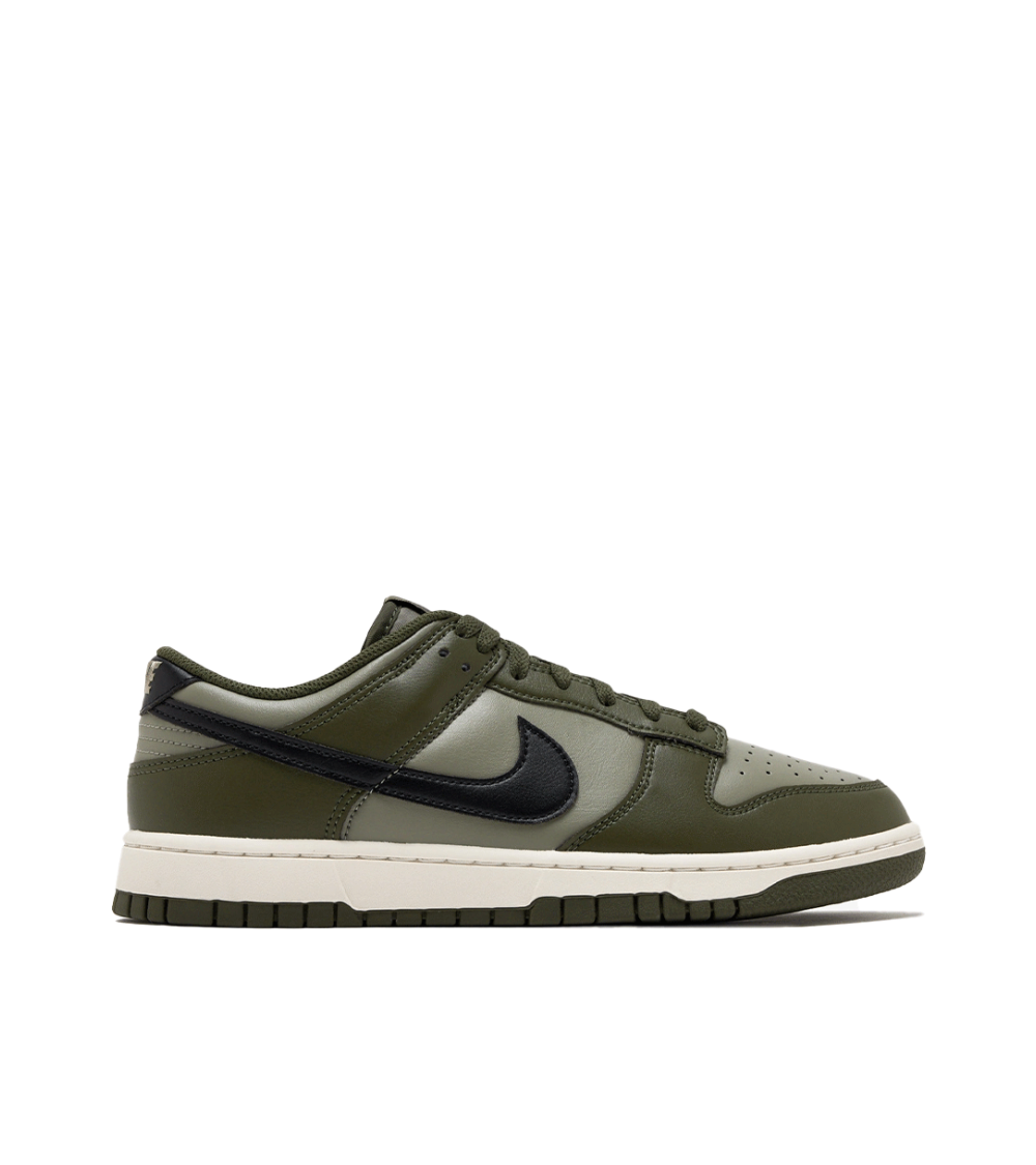 SCARPE NIKE DUNK LOW RETRO VERDE NERO UOMO