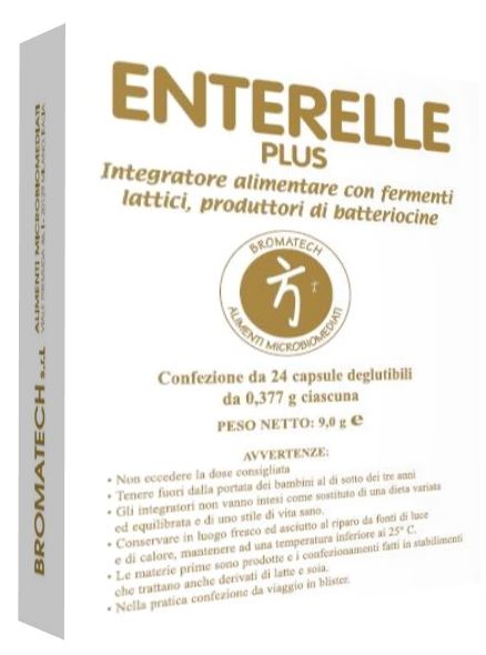 ENTERELLE PLUS INTEGRATORE DI FERMENTI LATTICI 24 CAPSULE
