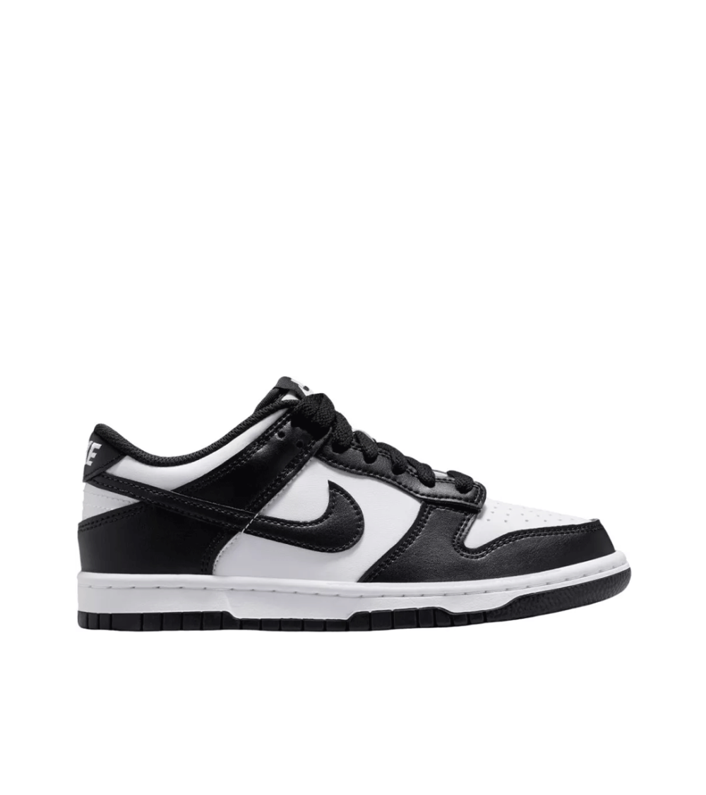 SHOES NIKE DUNK LOW WHITE BLACK BOY/GIRL
