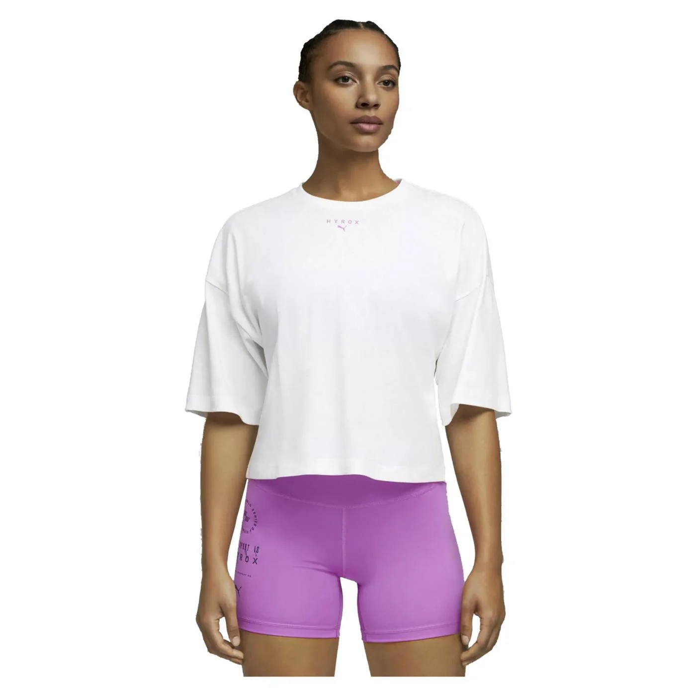 PUMA W HYROX CROPED STYLE TEE — Animasportiva
