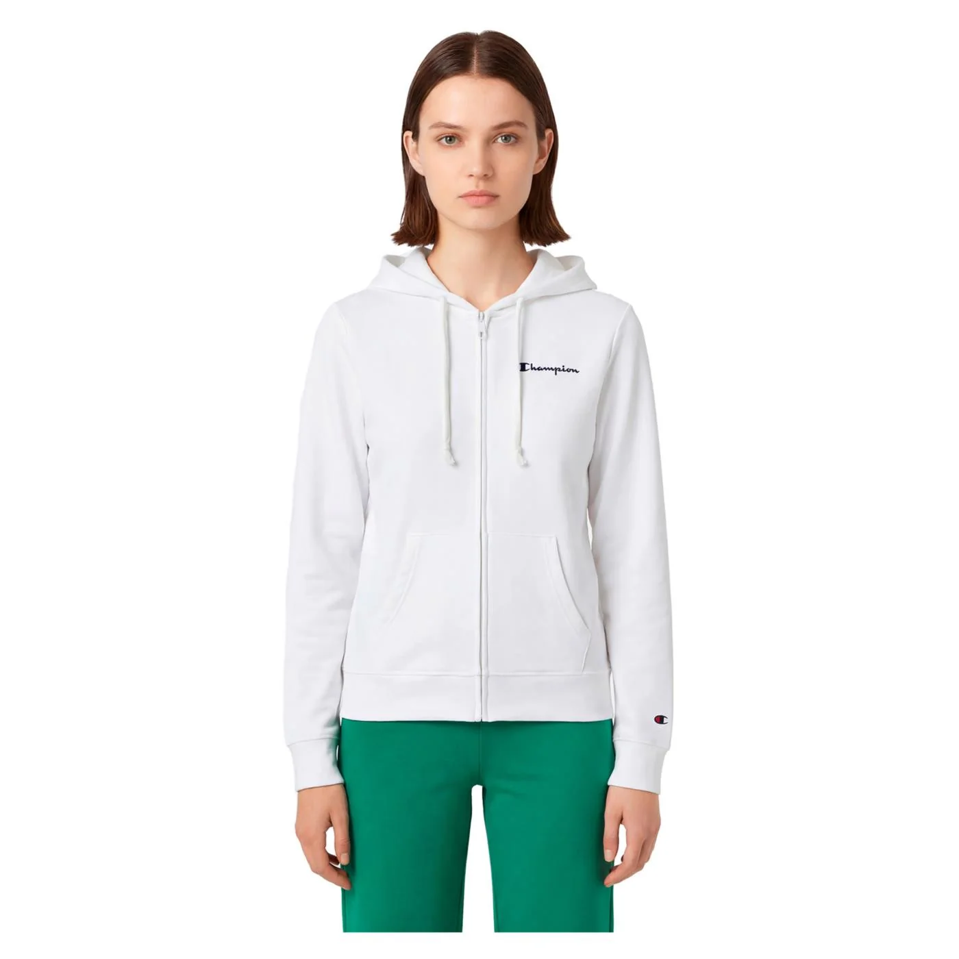 CHAMPION W FZ HOODIE SWEATSHIRT — Animasportiva