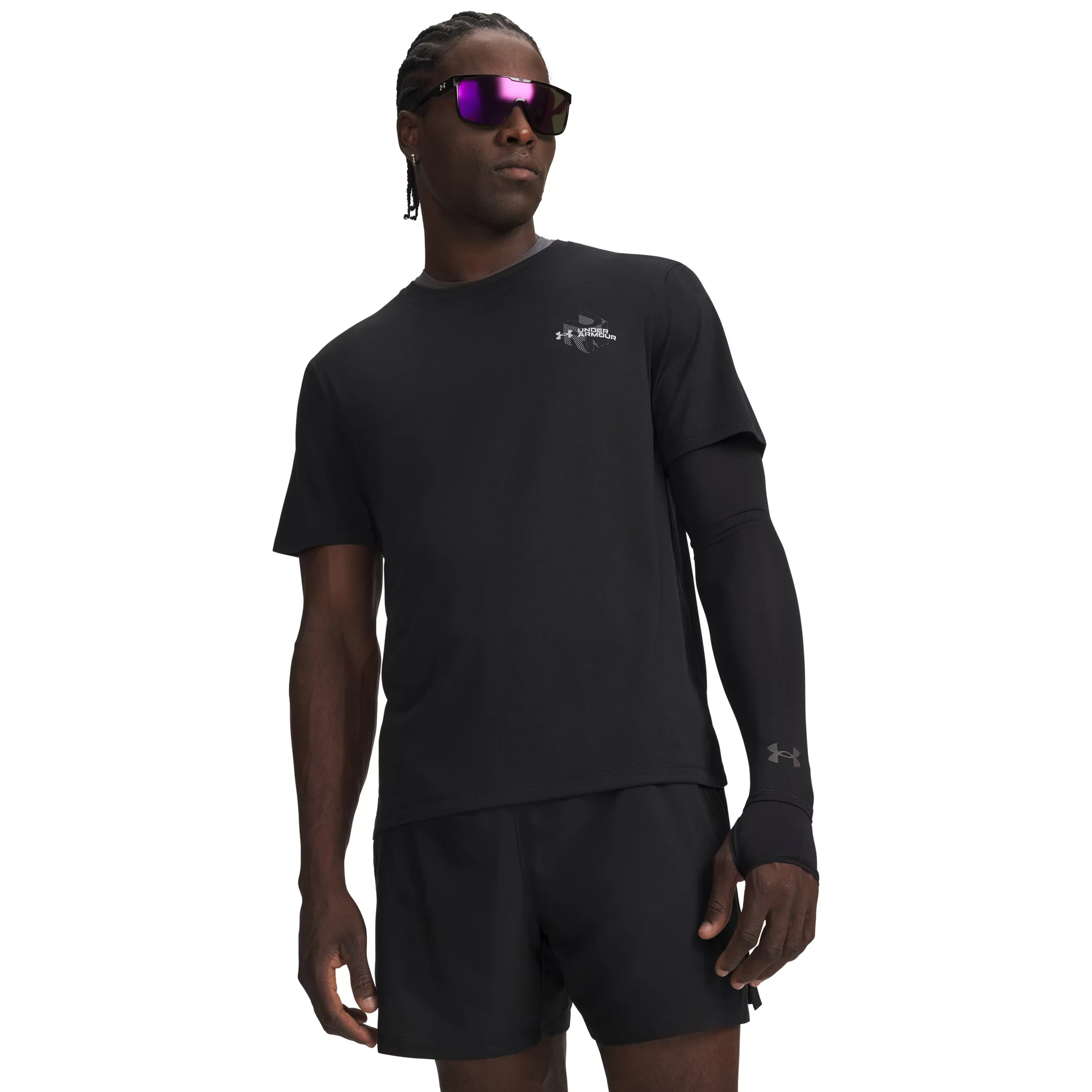 UNDER ARMOUR VELOCITI RUN CUBE SS TEE