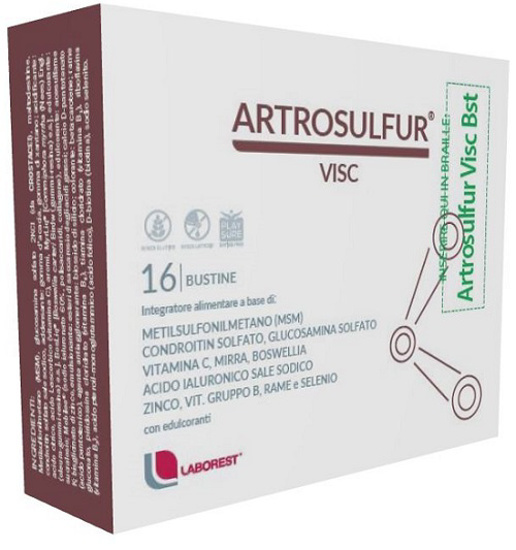 ARTROSULFUR VISC 16 BUSTINE 6 G