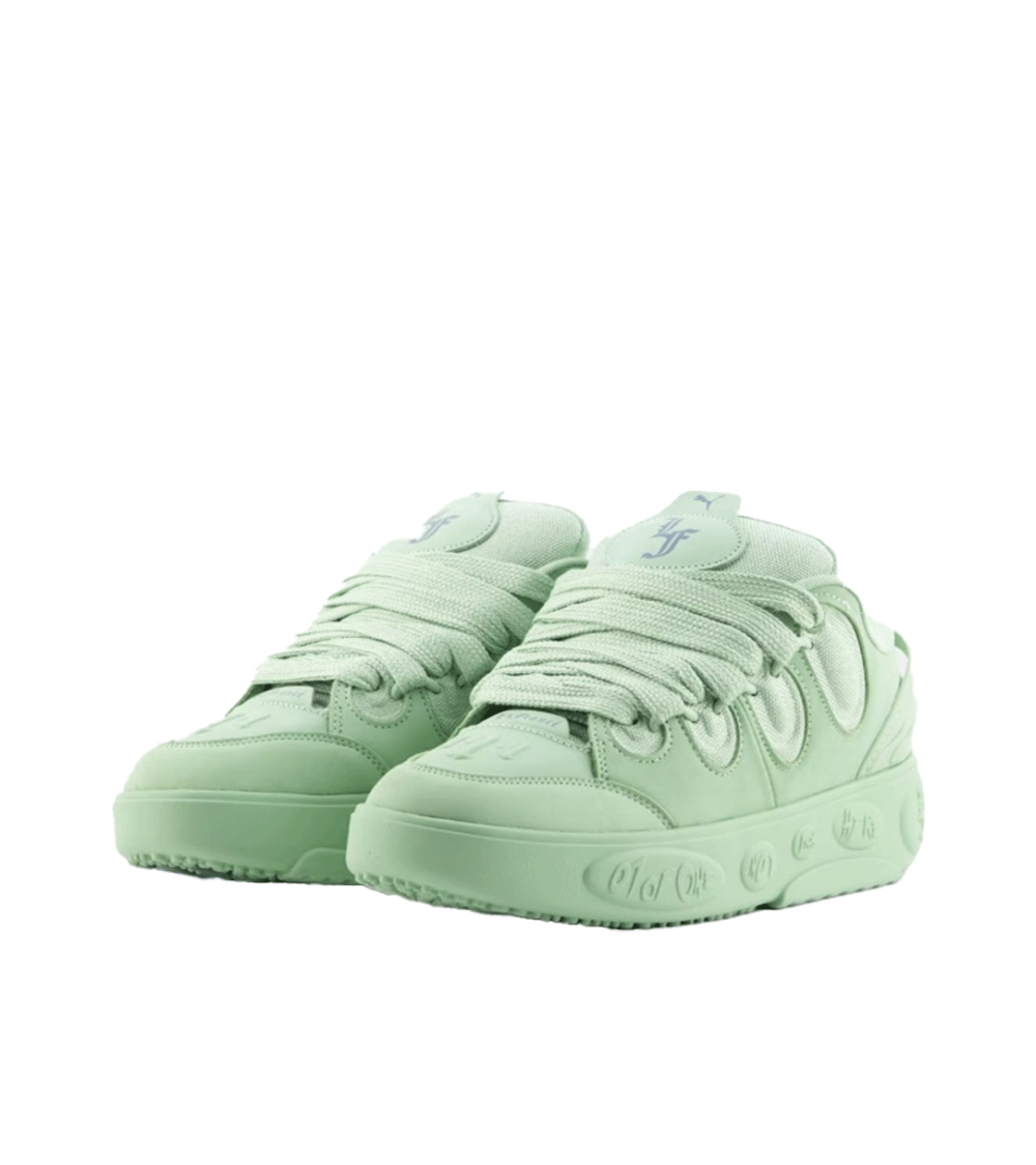 SHOES PUMA LA FRANCE' GREEN MEN