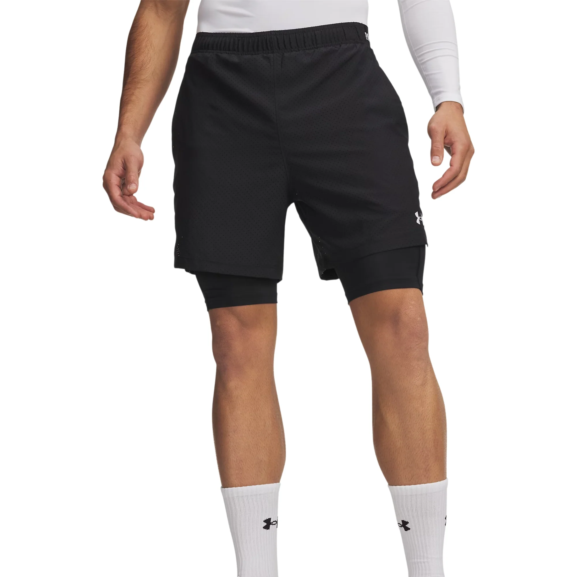 UNDER ARMOUR VANISH WOVEN SHORT 2IN1