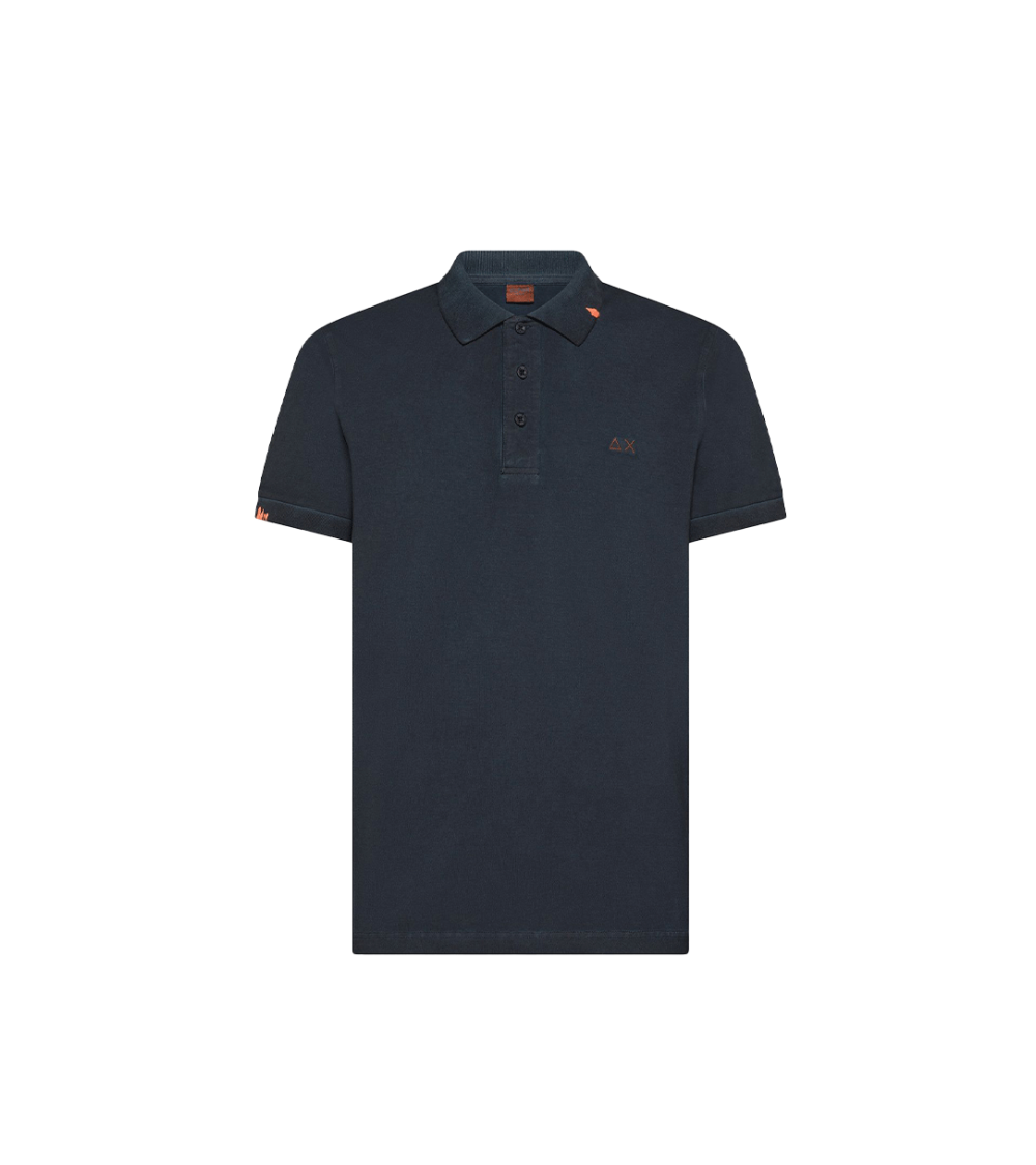 POLO SUN68 SPECIAL DYED BEACH NAVY MEN