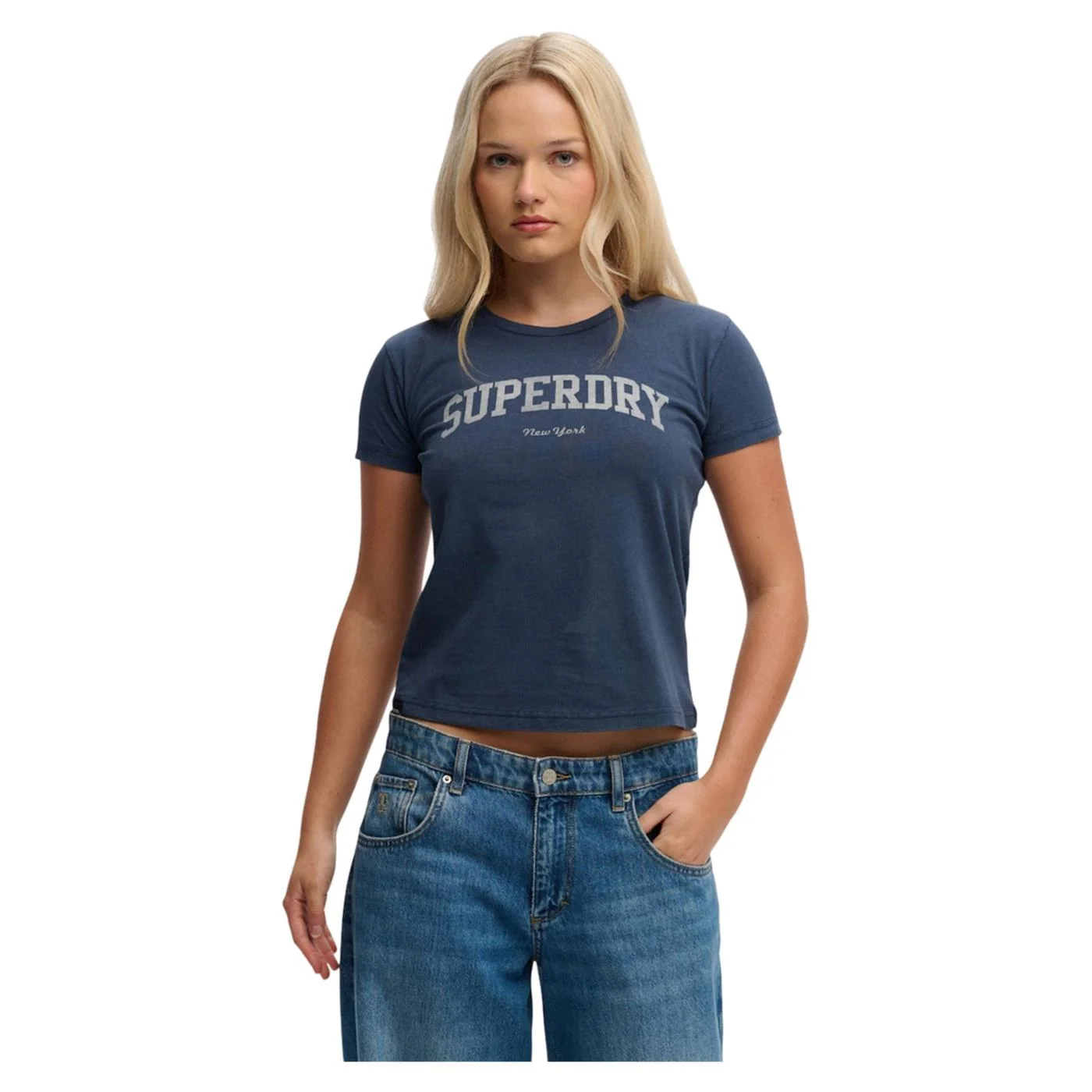 SUPERDRY FITTED GRAPHIC W TEE — Animasportiva