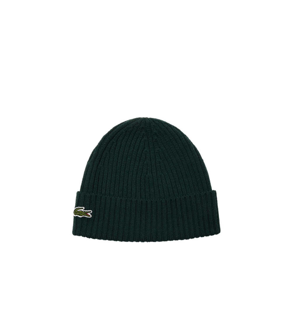 BEANIE LACOSTE GREEN UNISEX