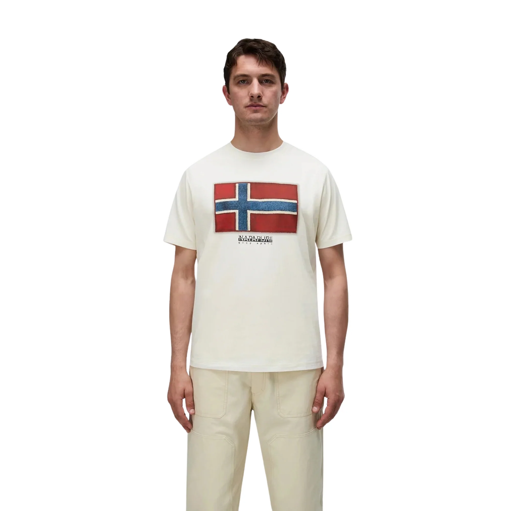 NAPAPIJRI S-FLAG TIKI SHORT SLEEVES — Animasportiva