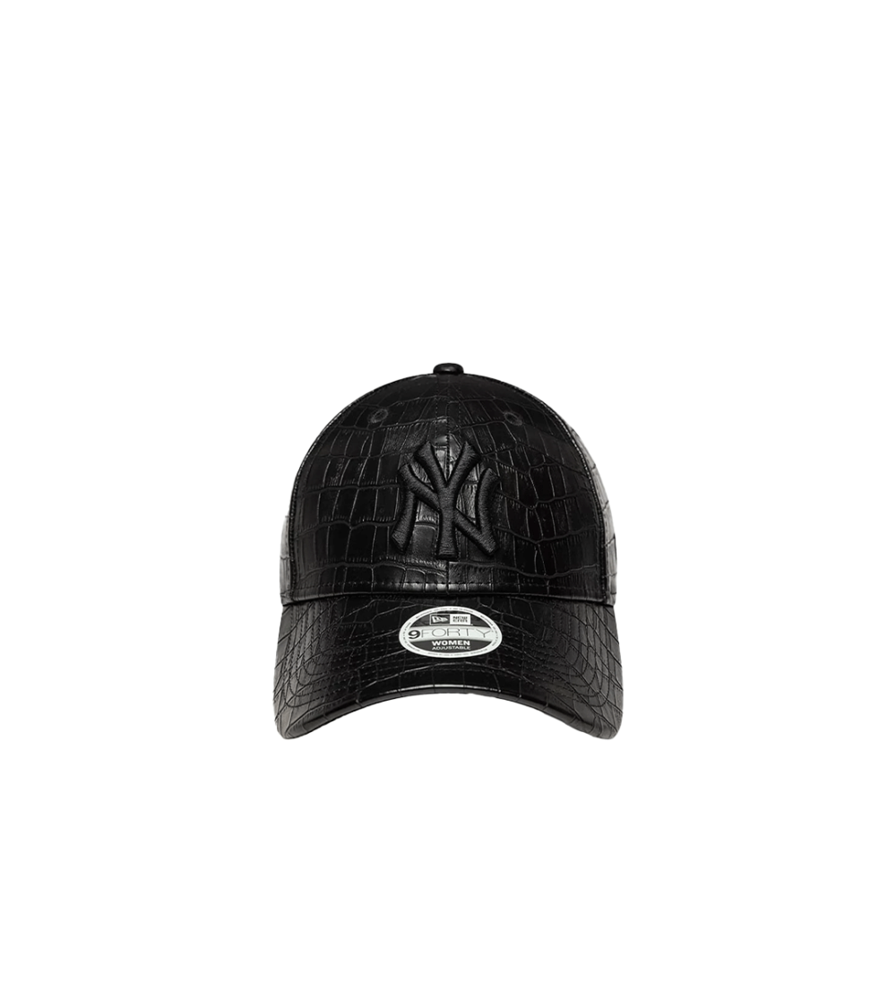 CAPPELLO NEW ERA NY YANKEES 9 FORTY MLB PATTERN NERO DONNA