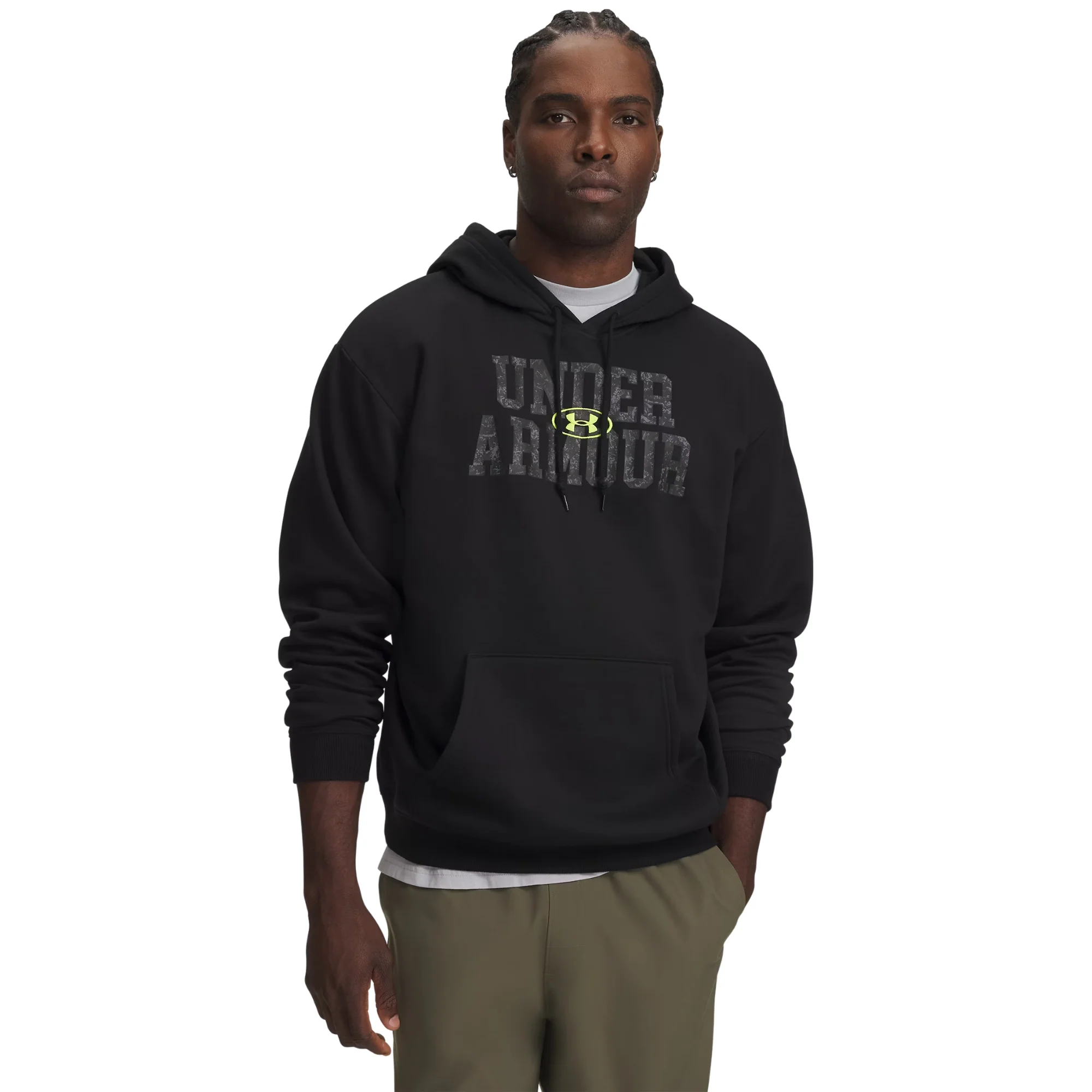 UNDER ARMOUR RIVAL FLC CAMO FILL HOODY