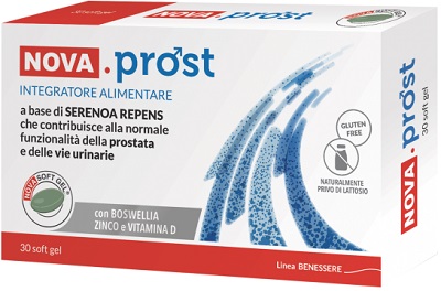 NOVA PROST INTEGRATORE PER LA FUNZIONALITÀ DELLA PROSTATA 30 CAPSULE