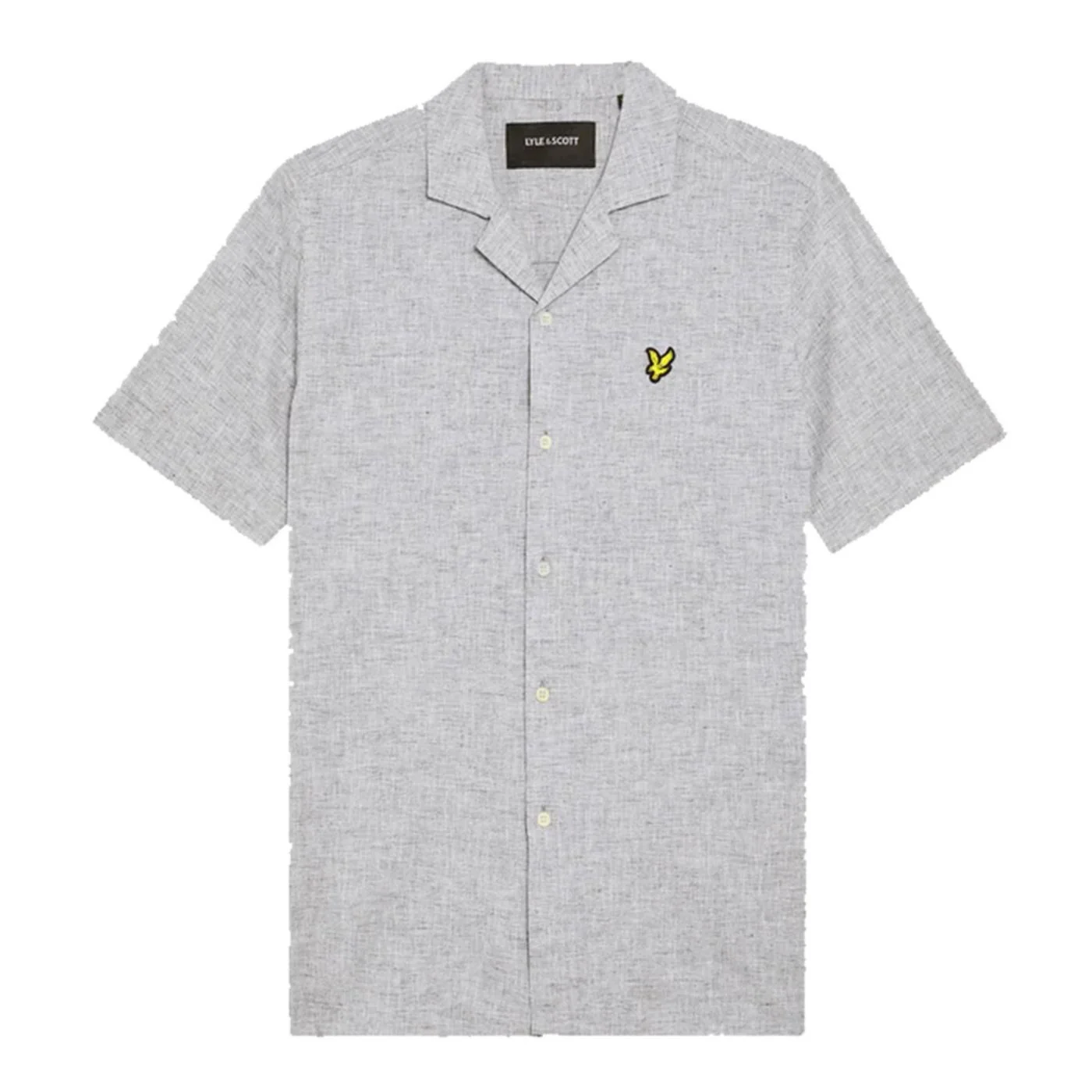 LYLE & SCOTT LINEN BLEND OXFORD SHIRT