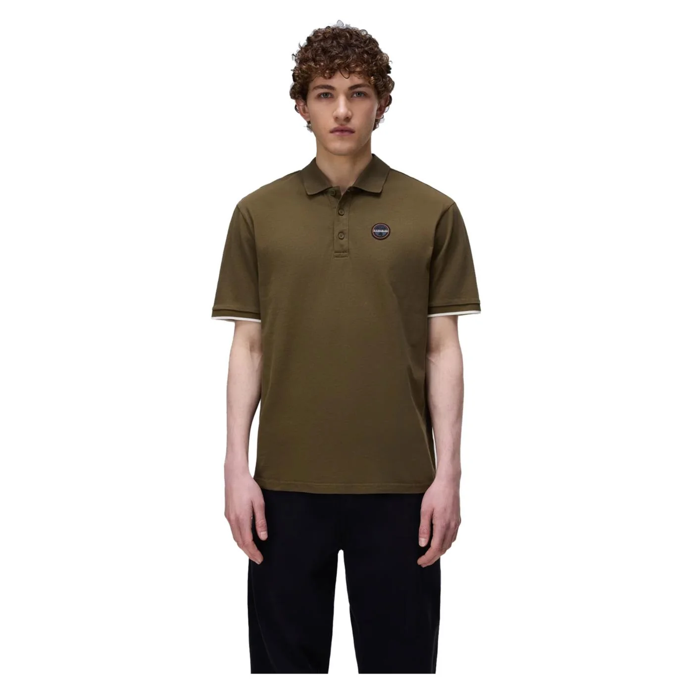 NAPAPIJRI POLO E-BADGE SS — Animasportiva