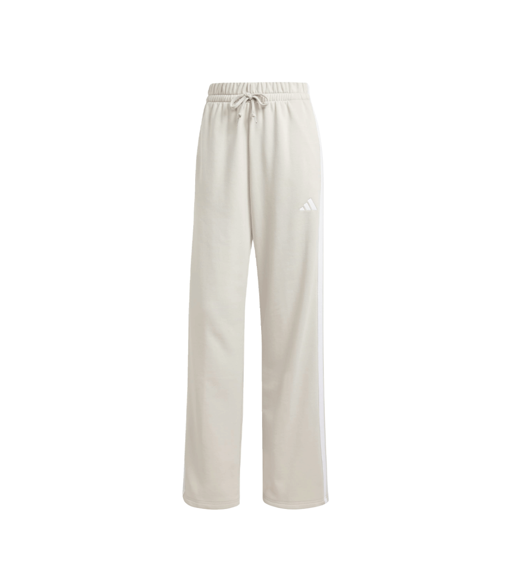 PANTALONI ADIDAS ESSENTIALS 3 STRIPES OPEN BIANCO DONNA