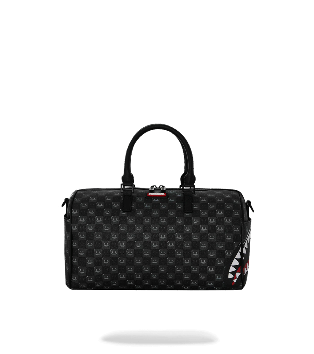 BORSONE SPRAYGROUND SHARKS IN PARIS WTF BUBBLE CHECK NERO UNISEX