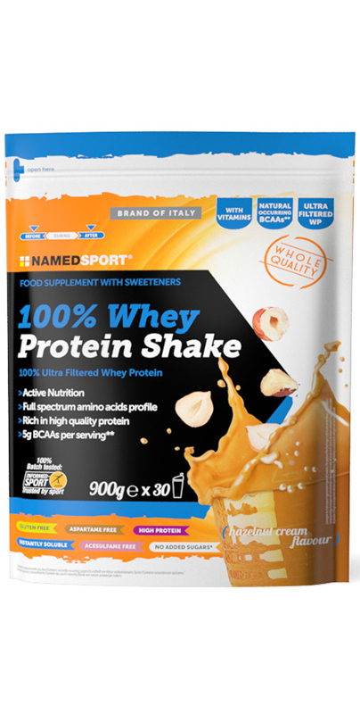 NAMED 100% WHEY PROT SHAKE HAZEL CR