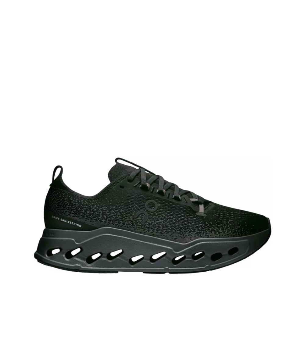 SHOES ON RUNNING CLOUDSURFER MAX BLACK MAN