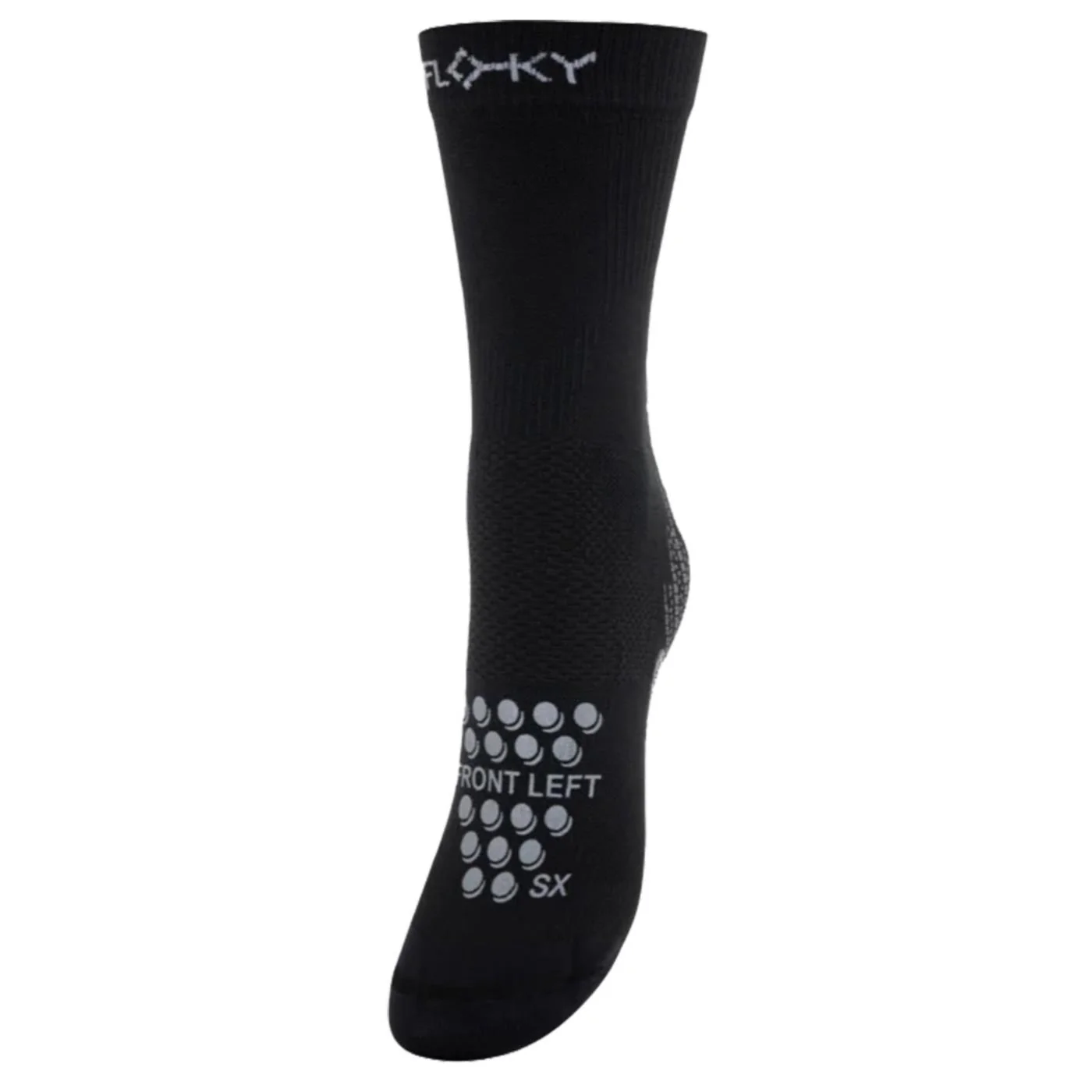 FLOKY SOCKS S-MASH BLACK — Animasportiva
