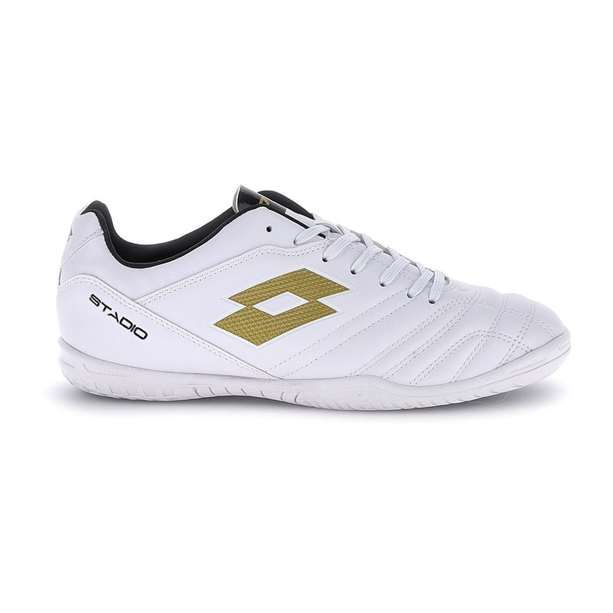 LOTTO STADIO 705 II INDOOR ALL WHITE/LIGHT PLATINO