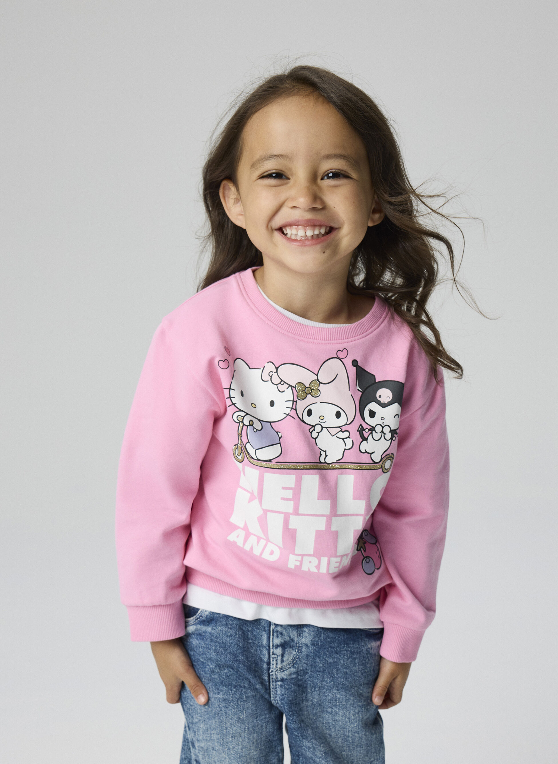 FELPA FABARA HELLO KITTY BAMBINA