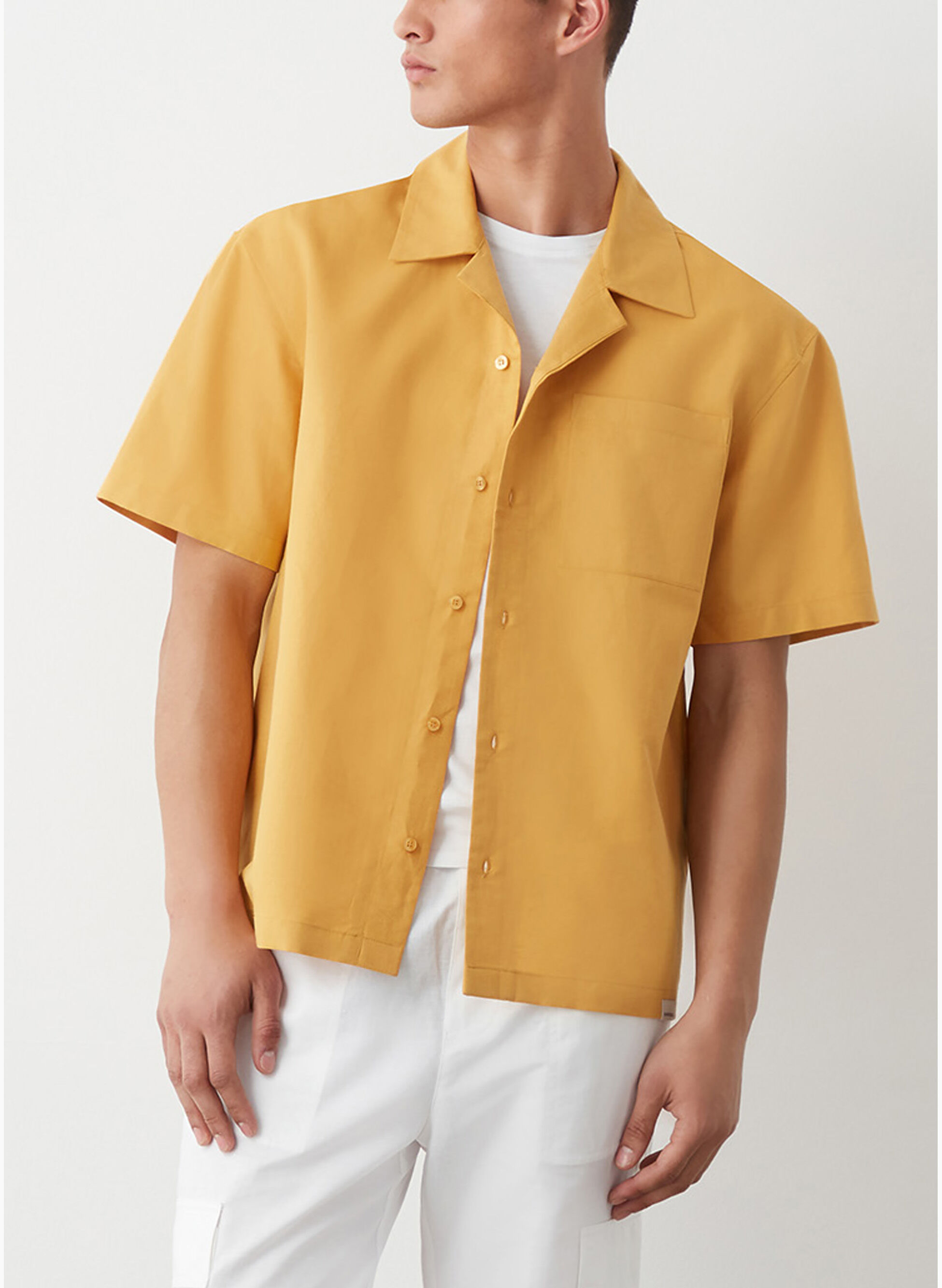 CAMICIA MISTO LINO