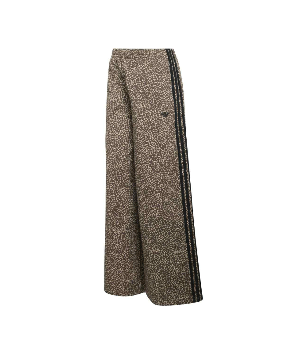 PANTALONI TUTA ADIDAS CLASSIC FIREBIRD ANIMALIER MARRONE DONNA