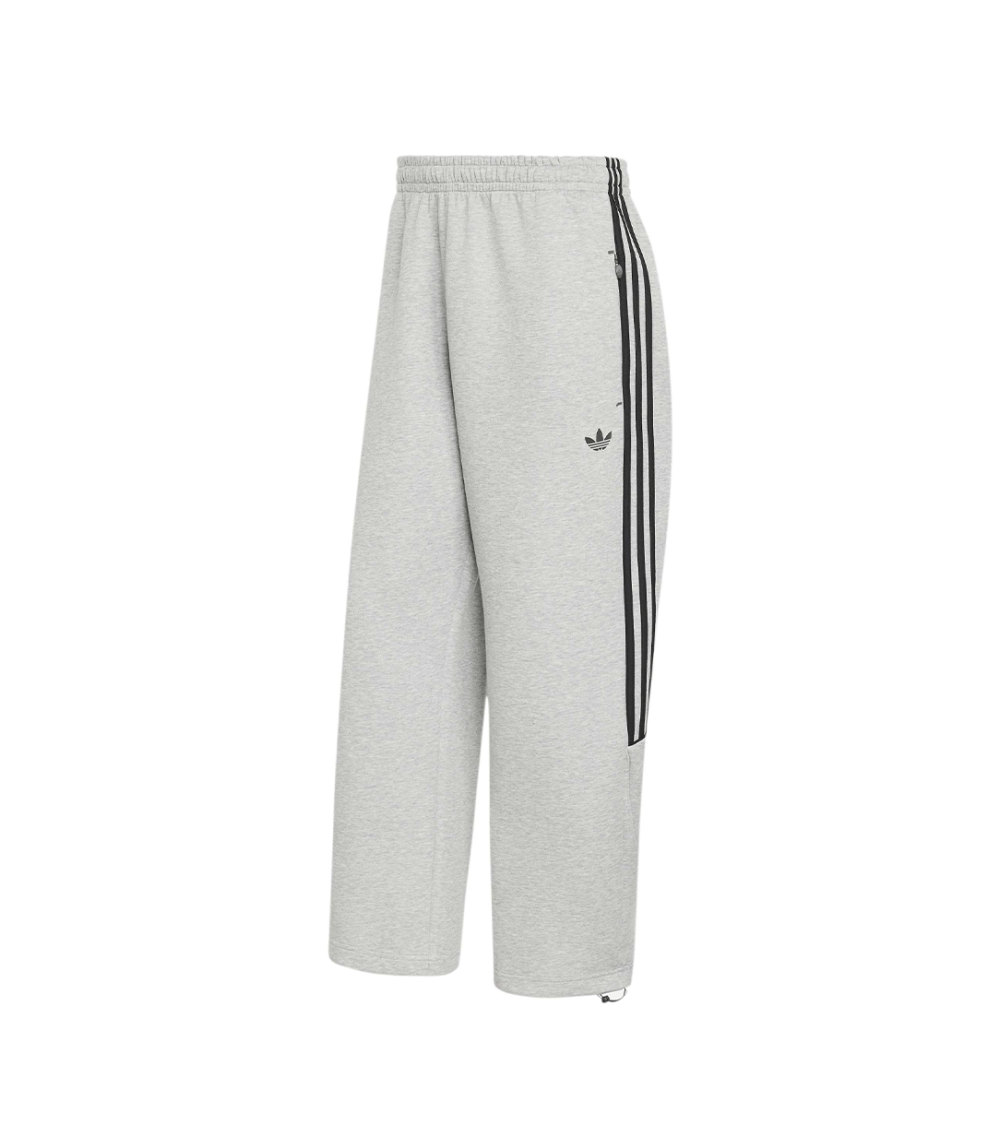 TRACKSUIT TROUSERS ADIDAS OPEN HEM GREY MEN