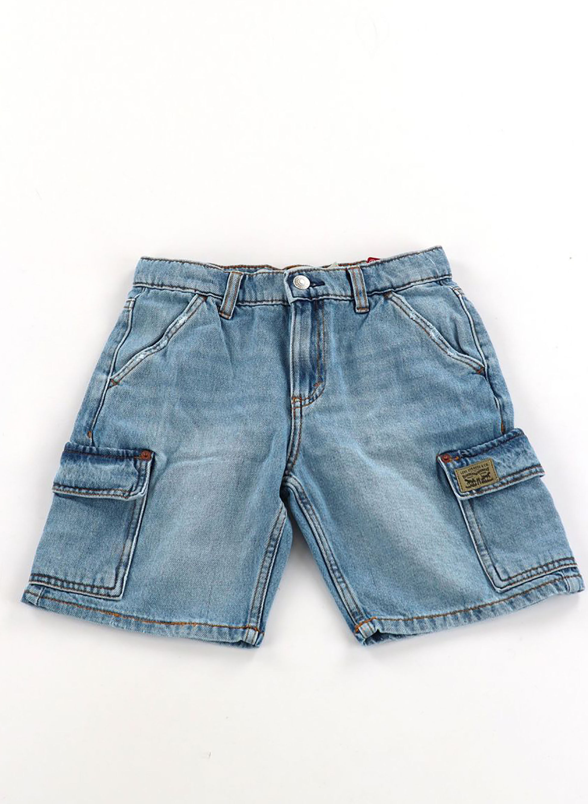 BERMUDA JEANS CARGO BAMBINO