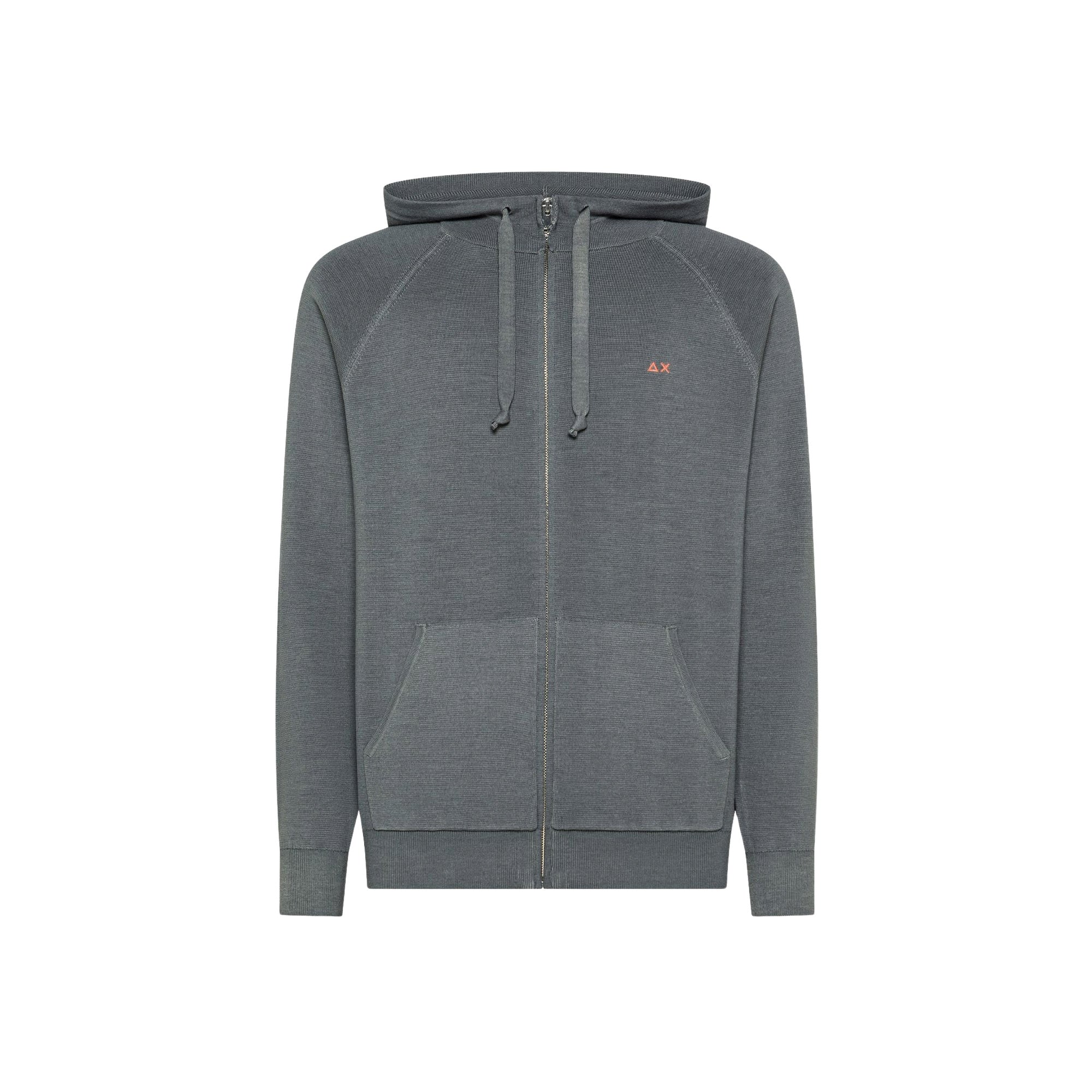 SUN68 HOODIE ZIP SPECIAL DYED
