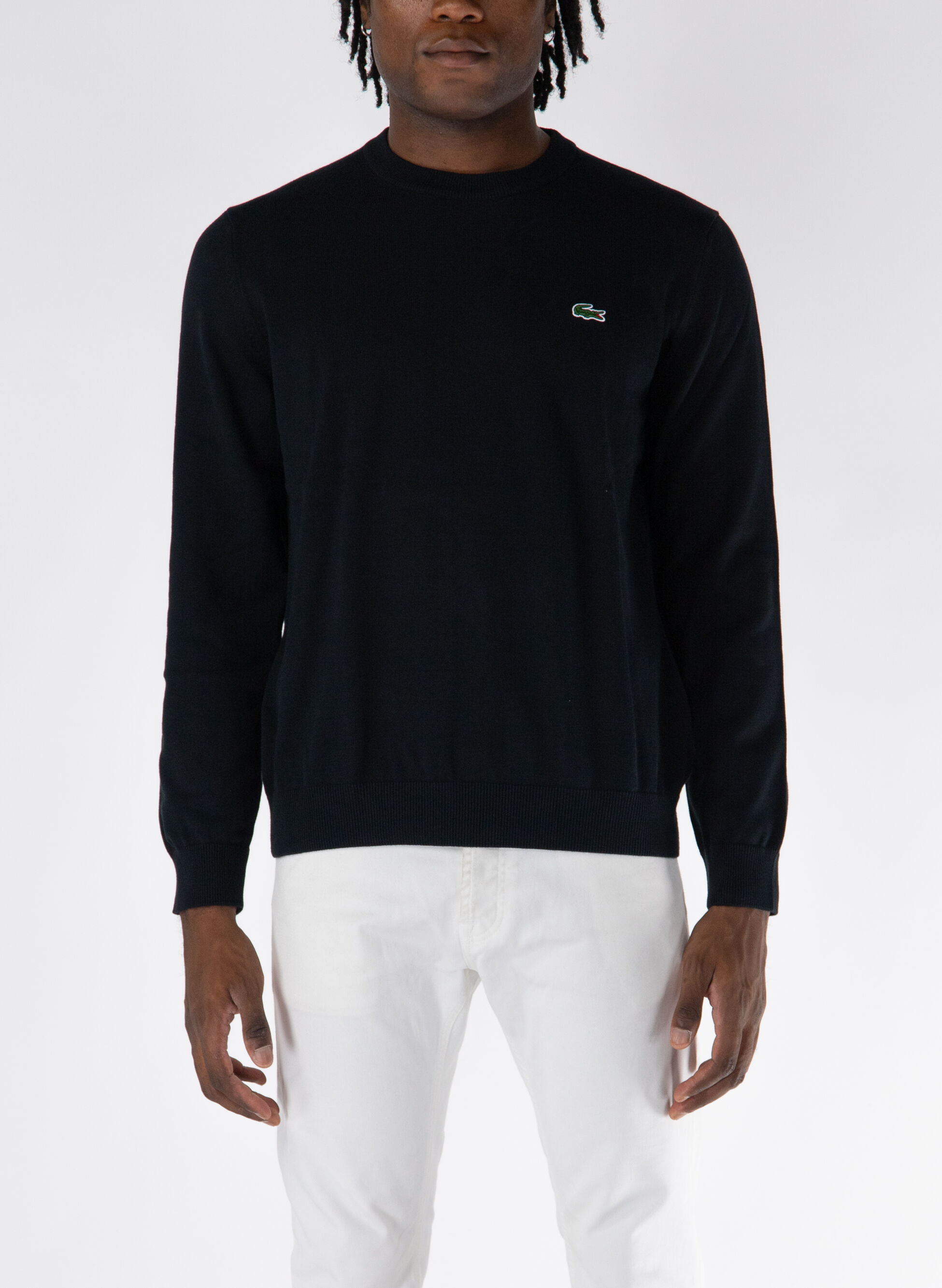 MAGLIONE GIROCOLLO CON LOGO