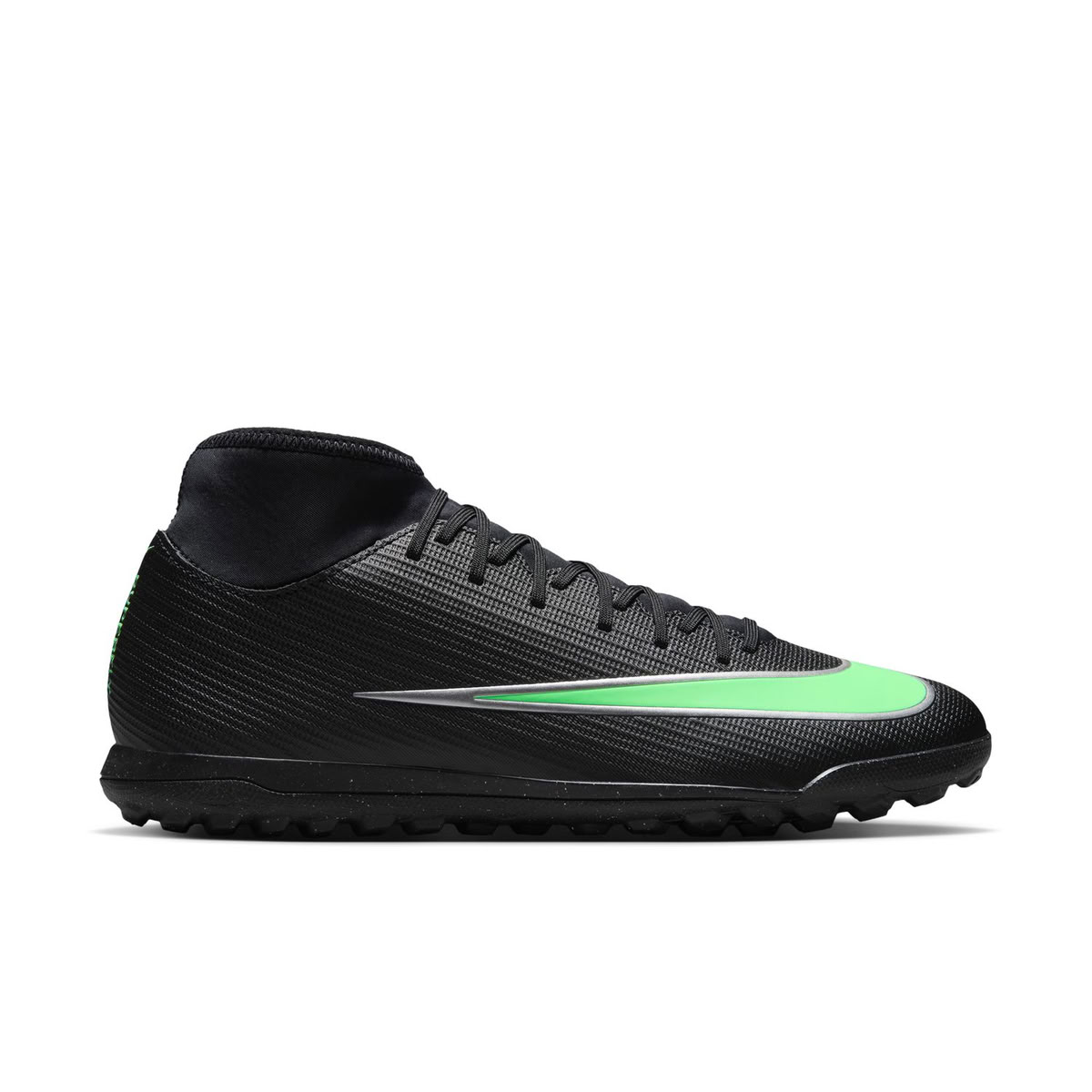 NIKE SUPERFLY 11 CLUB TF BLACK/ILLUSION GREEN DA UOMO