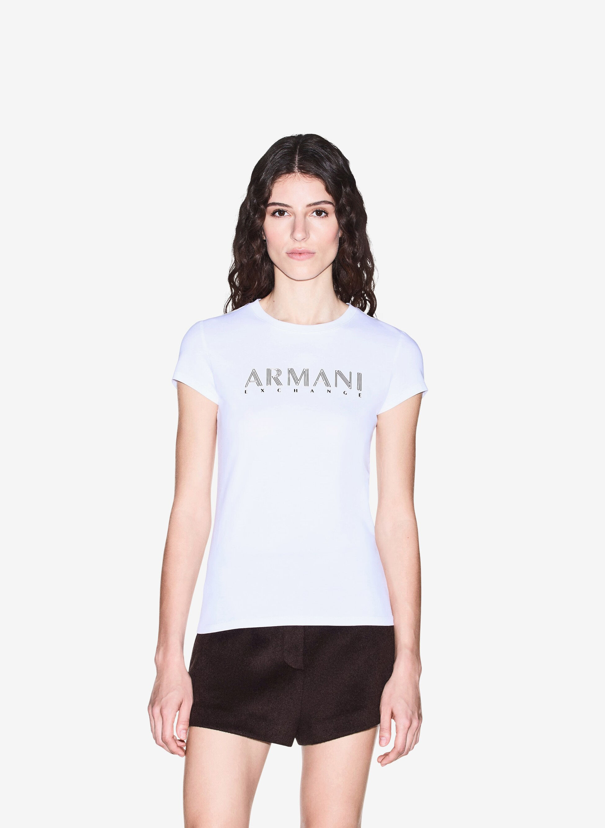 T-SHIRT LOGO IN COTONE