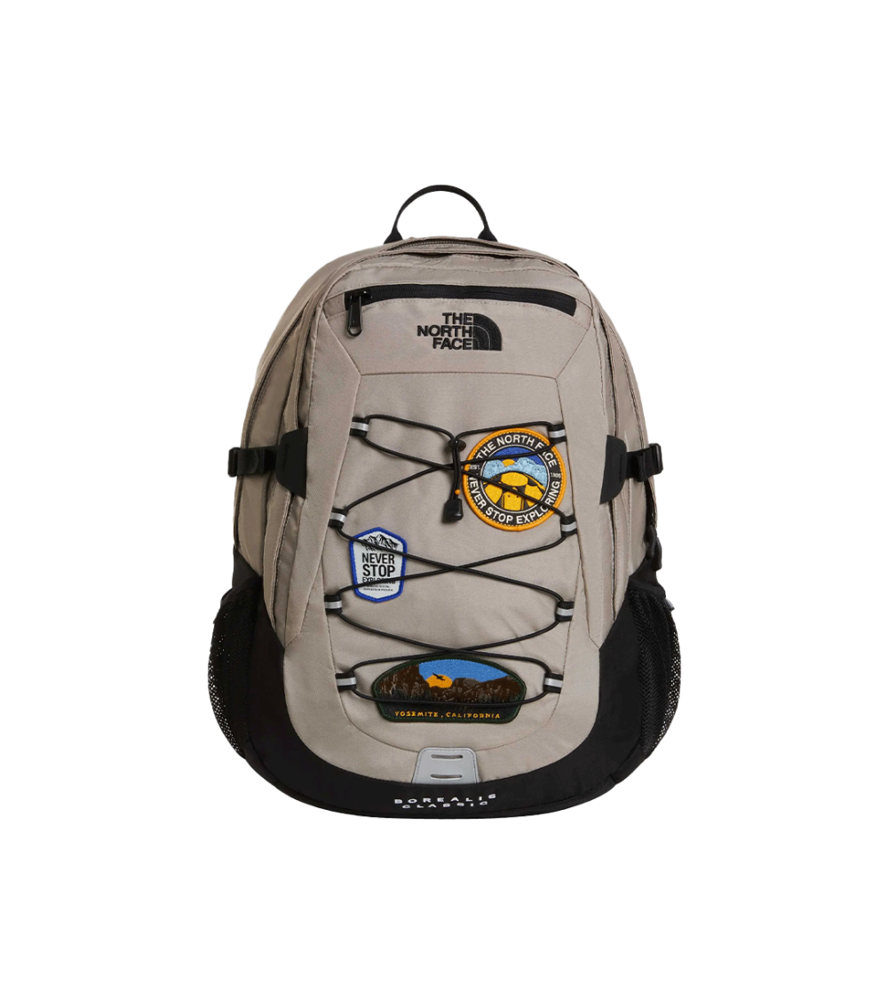 BACKPACK THE NORTH FACE BOREALIS CLASSIC PATCH GREY UNISEX