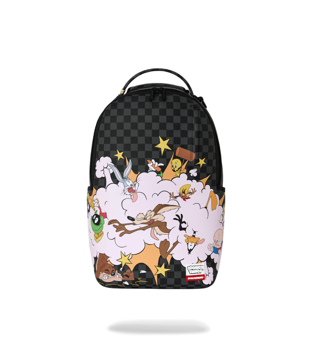 BACKPACK SPRAYGROUND LOONEY TUNES FIGHT CLOUD BLACK UNISEX