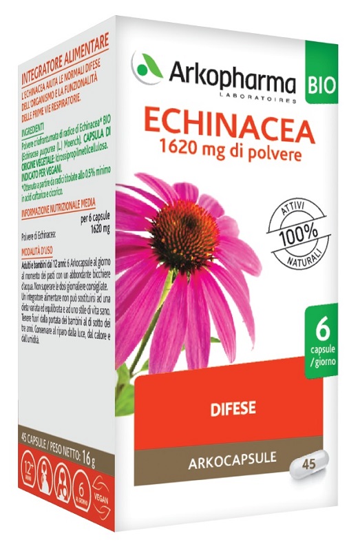 ARKOPHARMA ARKOCAPSULE ECHINACEA BIO 45 CAPSULE