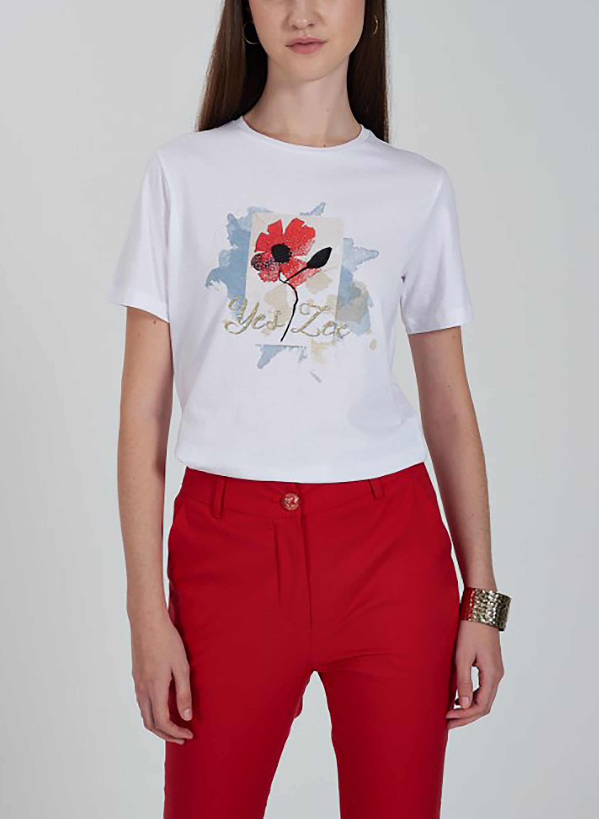 T-SHIRT PAPAVERO