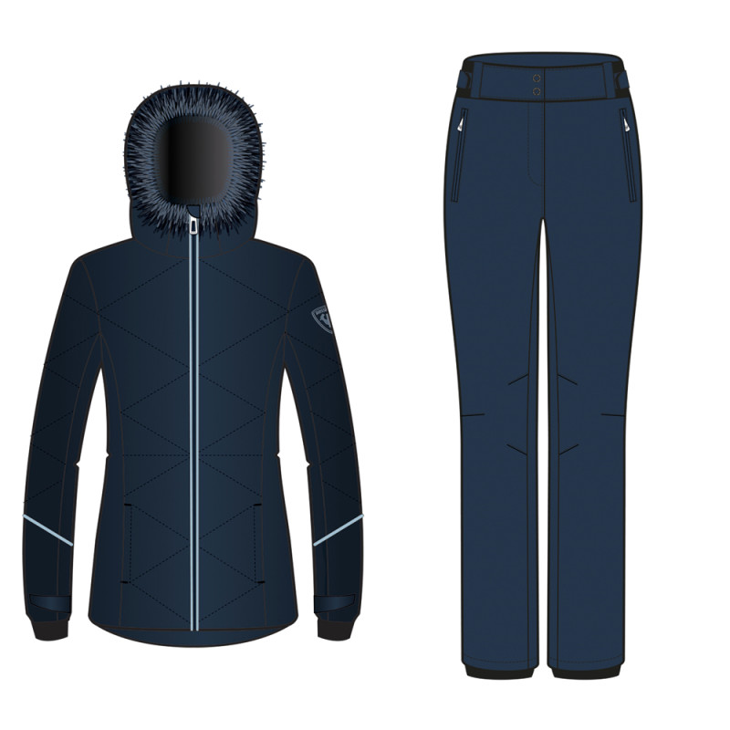 ROSSIGNOL - COMPLETO SCI W STACI PEARLY JKT W SKI PANT DONNA