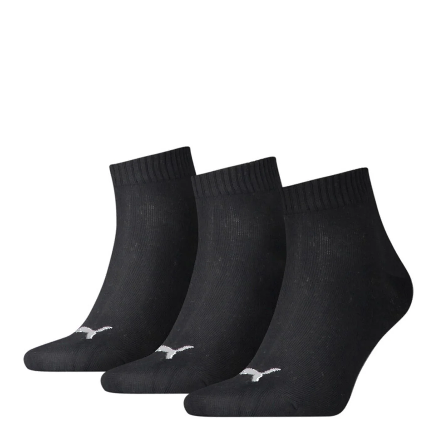 PUMA QUARTER PLAIN 3PK SOCKS — Animasportiva