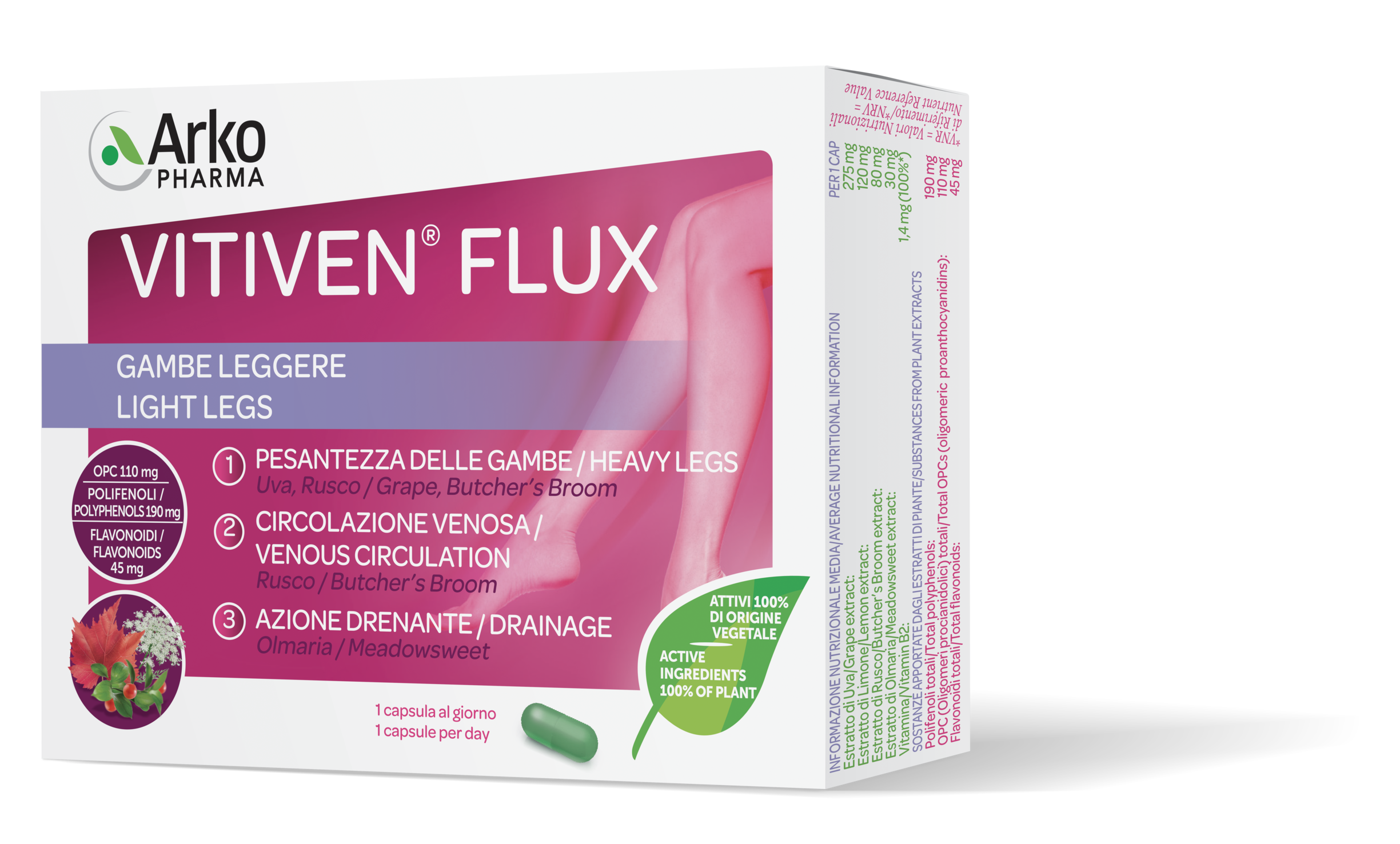 ARKOPHARMA VITIVEN FLUX 30 CAPSULE