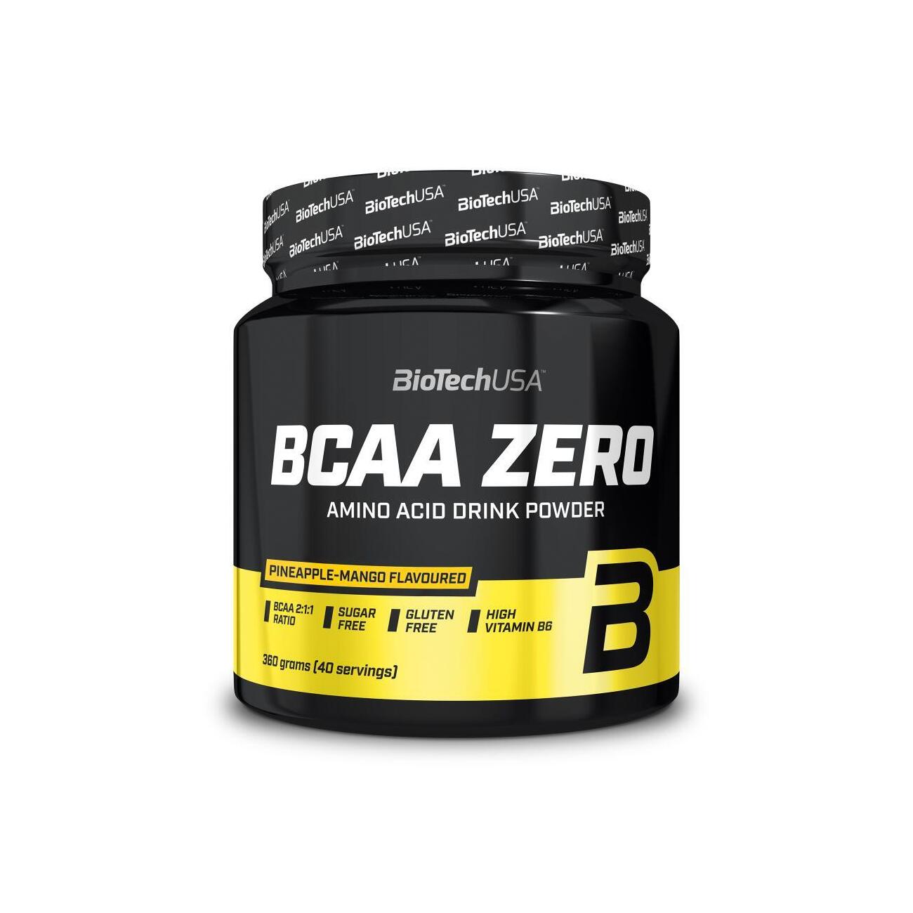BIOTECHUSA BCAA ZERO ANANAS-MANGO 360 G