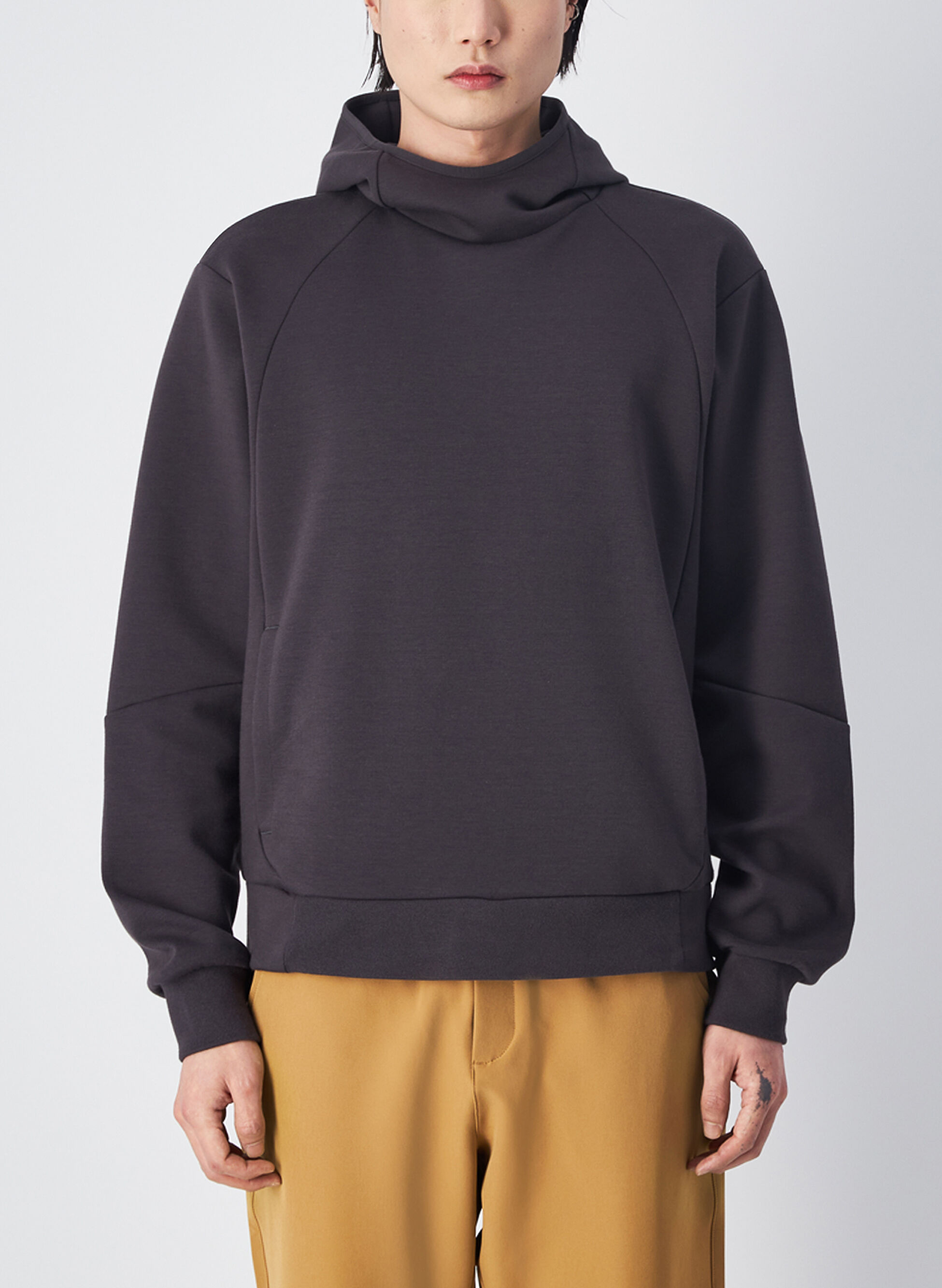 FELPA HOODIE INTERLOCK